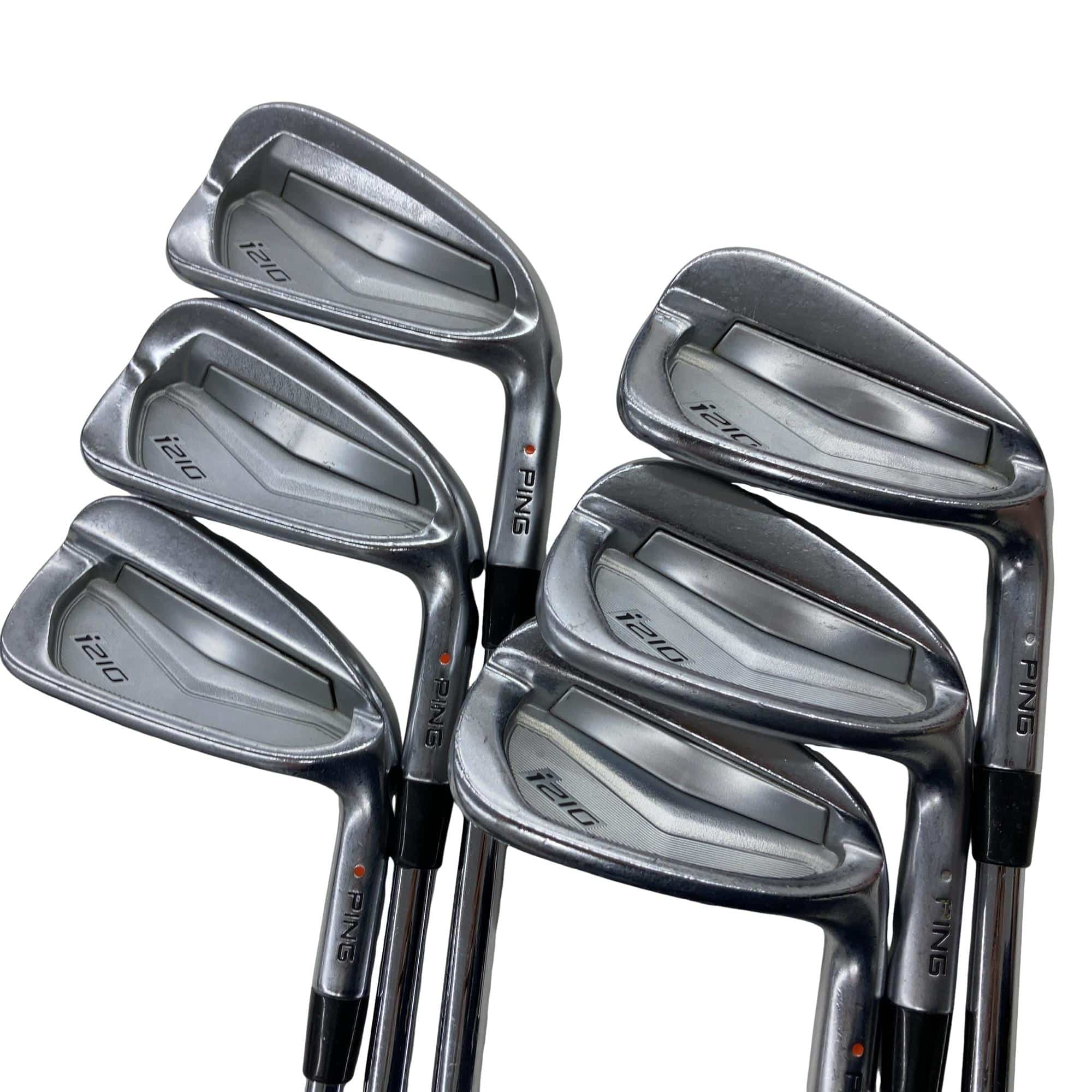 PING i210 5-w 6本 モーダス125s 黒コード i（PING） ピン PING i210 アイアン 黒ドット #5-Pw 6本セット/NSPRO
