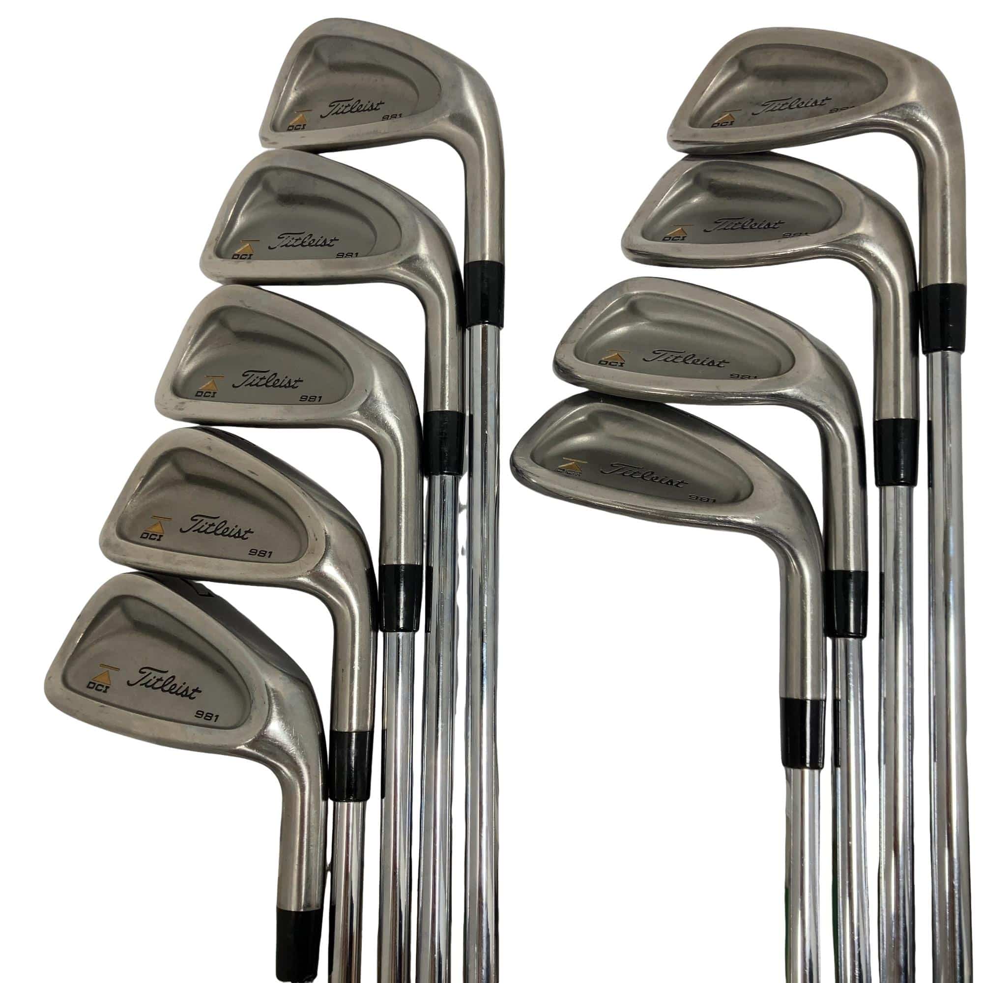 Titleist タイトリスト DCI アイアン 9本セット MS-209 右 中古 タイトリスト DCI 981 アイアンセット 中古クラブを買う