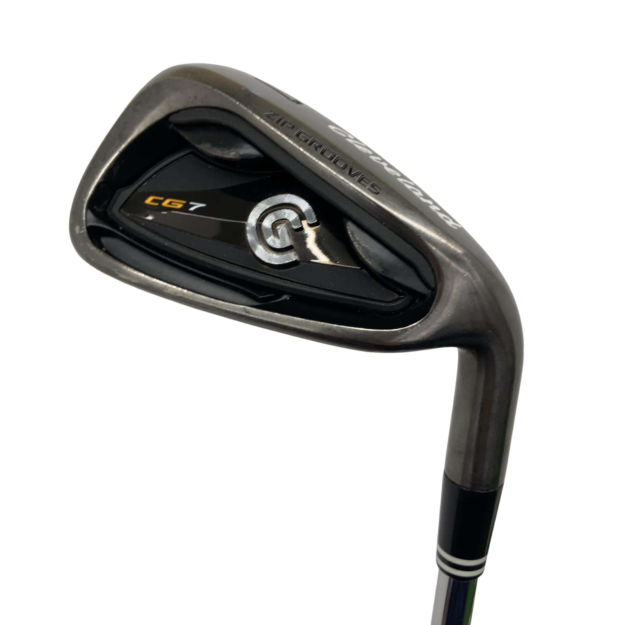 中古 ｸﾘｰﾌﾞﾗﾝﾄﾞ CG 7 BLACK PEARL アイアンセット 中古